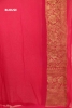 Double Contrast Classic Handloom Banarasi Georgette Silk Saree